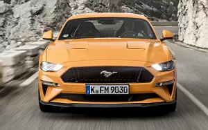 Cars wallpapers Ford Mustang GT Fastback (Orange Fury) EU-spec - 2017