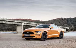 Cars wallpapers Ford Mustang GT Fastback (Orange Fury) EU-spec - 2017