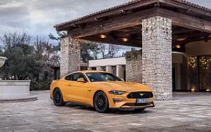 Cars wallpapers Ford Mustang GT Fastback (Orange Fury) EU-spec - 2017