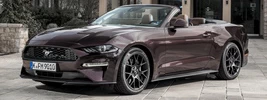 Ford Mustang EcoBoost Convertible (Royal Crimson) EU-spec - 2017