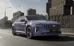 Cars wallpapers Geely Preface CIS-spec - 2024
