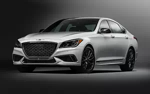 Cars wallpapers Genesis G80 Sport US-spec - 2017