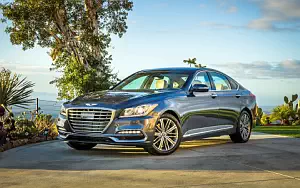 Cars wallpapers Genesis G80 US-spec - 2017