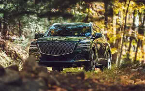 Cars wallpapers Genesis GV80 AWD (Cardiff Green) US-spec - 2020