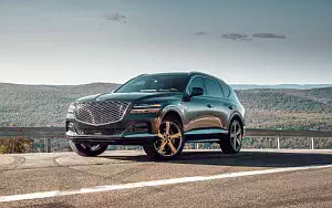 Cars wallpapers Genesis GV80 AWD (Cardiff Green) US-spec - 2020