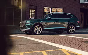 Cars wallpapers Genesis GV80 AWD (Cardiff Green) US-spec - 2020