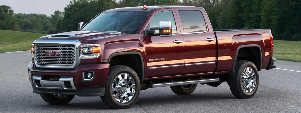 Cars wallpapers GMC Sierra 2500 HD Denali Crew Cab - 2016 - Car wallpapers