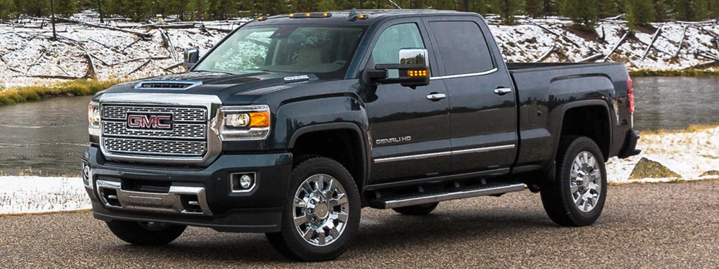 Cars wallpapers GMC Sierra 2500 HD Denali Crew Cab - 2017 - Car wallpapers