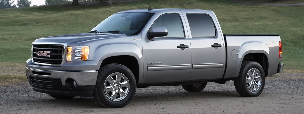 Cars wallpapers GMC Sierra Hybrid Crew Cab - 2009 - Car wallpapers