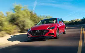 Cars wallpapers Hyundai Sonata Limited (Calypso Red) US-spec - 2019