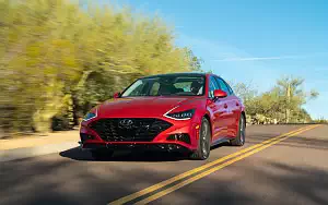 Cars wallpapers Hyundai Sonata Limited (Calypso Red) US-spec - 2019