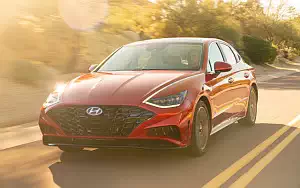 Cars wallpapers Hyundai Sonata Limited (Calypso Red) US-spec - 2019