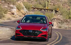 Cars wallpapers Hyundai Sonata Limited (Calypso Red) US-spec - 2019