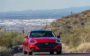 Cars wallpapers Hyundai Sonata Limited (Calypso Red) US-spec - 2019