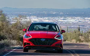 Cars wallpapers Hyundai Sonata Limited (Calypso Red) US-spec - 2019