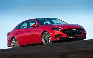 Cars wallpapers Hyundai Sonata Limited (Calypso Red) US-spec - 2019