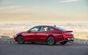 Cars wallpapers Hyundai Sonata Limited (Calypso Red) US-spec - 2019