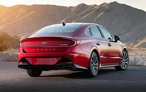 Cars wallpapers Hyundai Sonata Limited (Calypso Red) US-spec - 2019