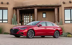 Cars wallpapers Hyundai Sonata Limited (Calypso Red) US-spec - 2019