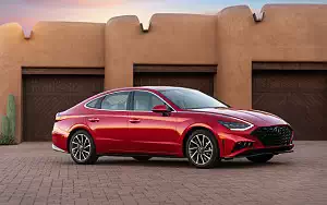 Cars wallpapers Hyundai Sonata Limited (Calypso Red) US-spec - 2019