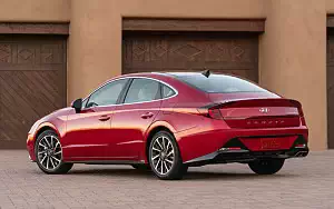 Cars wallpapers Hyundai Sonata Limited (Calypso Red) US-spec - 2019