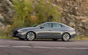 Cars wallpapers Hyundai Sonata Limited (Portofino Gray) US-spec - 2019
