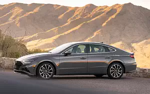 Cars wallpapers Hyundai Sonata Limited (Portofino Gray) US-spec - 2019