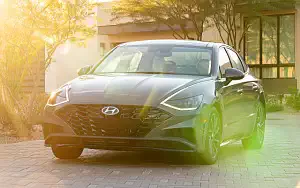 Cars wallpapers Hyundai Sonata Limited (Portofino Gray) US-spec - 2019