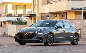 Cars wallpapers Hyundai Sonata Limited (Portofino Gray) US-spec - 2019