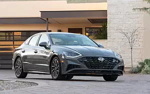 Cars wallpapers Hyundai Sonata Limited (Portofino Gray) US-spec - 2019