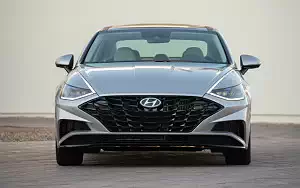 Cars wallpapers Hyundai Sonata Limited (Shimmering Silver Pearl) US-spec - 2019