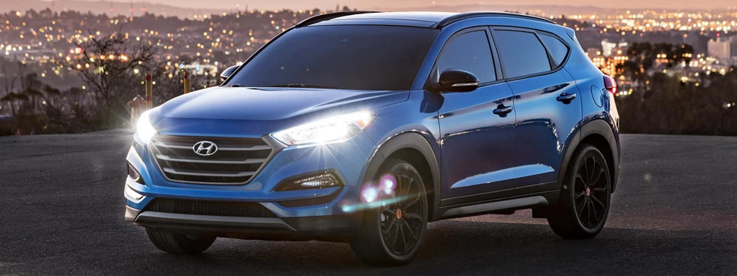 Cars wallpapers Hyundai Tucson Night US-spec - 2017 - Car wallpapers