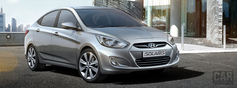 Cars wallpapers Hyundai Solaris - 2010 - Car wallpapers