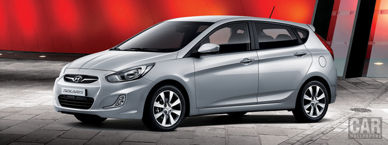 Cars wallpapers Hyundai Solaris Hatchback - 2011 - Car wallpapers