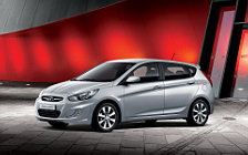 Cars wallpapers Hyundai Solaris Hatchback - 2011