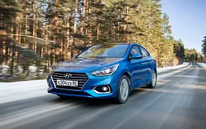 Cars wallpapers Hyundai Solaris - 2017