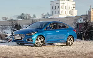 Cars wallpapers Hyundai Solaris - 2017