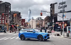 Cars wallpapers Jaguar F-Pace SVR US-spec - 2018
