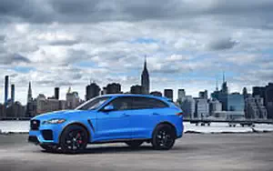 Cars wallpapers Jaguar F-Pace SVR US-spec - 2018