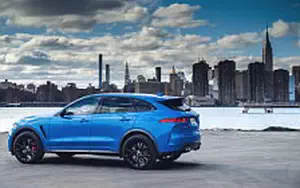Cars wallpapers Jaguar F-Pace SVR US-spec - 2018