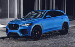 Cars wallpapers Jaguar F-Pace SVR US-spec - 2018