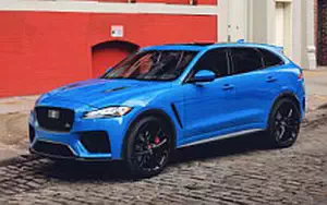 Cars wallpapers Jaguar F-Pace SVR US-spec - 2018