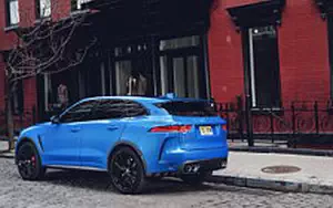 Cars wallpapers Jaguar F-Pace SVR US-spec - 2018