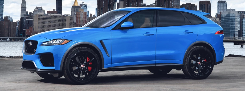 Cars wallpapers Jaguar F-Pace SVR US-spec - 2018 - Car wallpapers
