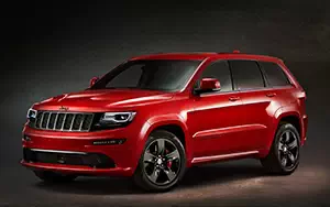 Cars wallpapers Jeep Grand Cherokee SRT Red Vapor EU-spec - 2014