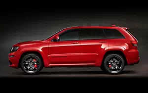 Cars wallpapers Jeep Grand Cherokee SRT Red Vapor EU-spec - 2014