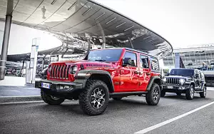 Cars wallpapers Jeep Wrangler Unlimited Rubicon and Jeep Wrangler Unlimited Sahara EU-spec - 2018