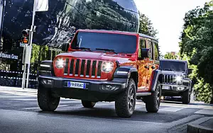 Cars wallpapers Jeep Wrangler Unlimited Rubicon and Jeep Wrangler Unlimited Sahara EU-spec - 2018