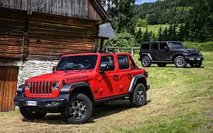 Cars wallpapers Jeep Wrangler Unlimited Rubicon and Jeep Wrangler Unlimited Sahara EU-spec - 2018