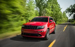 Cars wallpapers Jeep Grand Cherokee SRT Red Vapor - 2014